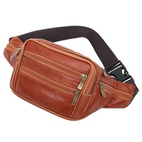 Sac banane de luxe noir pour homme, sacoche de voyage et de randonnée unisexe, sac banane composite amusant