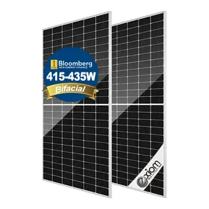 Hot Sale Bifacial Double Glass Solar Panel 420W 425W 430W 108Cells 182mm Transparent Solar Panel For Roof