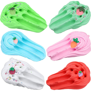 12-Pack Super Soft & Non-Sticky Butter Slime <b>Kit</b> Mini Plastic DIY <b>Modeling</b> Toy Birthday Gifts for Kids Boys and Girls - Product Image 5