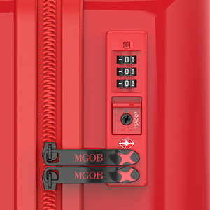 Le migliori <span class=keywords><strong>valigie</strong></span> <span class=keywords><strong>in</strong></span> <span class=keywords><strong>policarbonato</strong></span> materiali <span class=keywords><strong>in</strong></span> foglio bagaglio da viaggio Carry On controllato Hard Shell Trolley rosso set 2 pezzi - Product Image 5