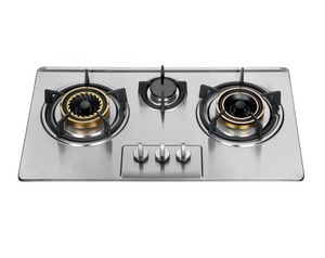 Table <span class=keywords><strong>de</strong></span> <span class=keywords><strong>cuisson</strong></span> à gaz encastrable 5 brûleurs (GN, GPL, Kerosène) pour usage domestique, avec couvercle - Product Image 3