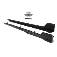 Jupes latérales en fibre de carbone préimprégnée style SQ-V1 pour BMW Série 5 G68 / Voiture à essence