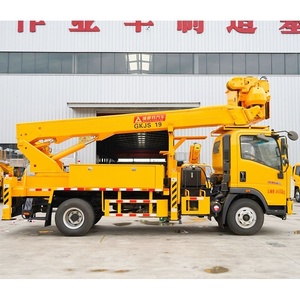 Precio de Fábrica, Camión con Plataforma de Trabajo Aérea Aislada Hidráulica Sinotruk Howo 4X2 de 19 m con Jaula Aérea - Product Image 5