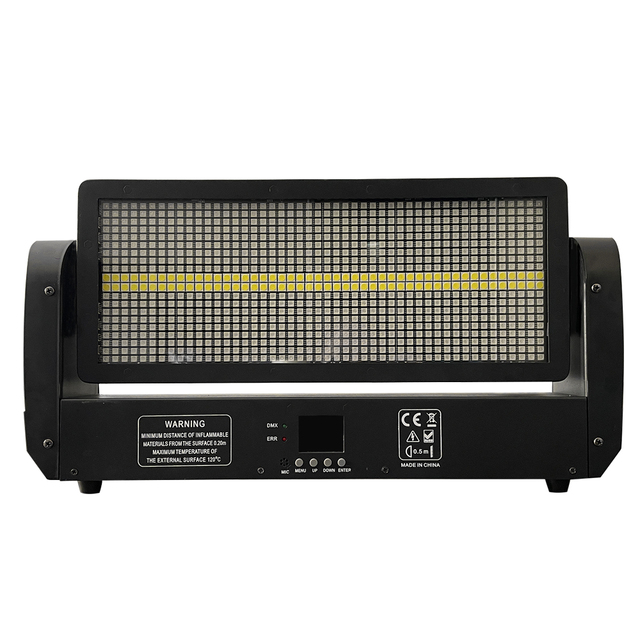 Professional Moving Head Stage Light Featuring RGB LED Strobe Effects and DMX Control for Live Events and Performances