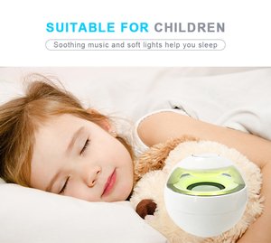 Entraîneur de sommeil portable <span class=keywords><strong>pour</strong></span> bébé, lumières colorées, bruit blanc, son de la nature, haut-parleur avec minuterie, alimenté par USB, machine à bruit blanc - Product Image 5