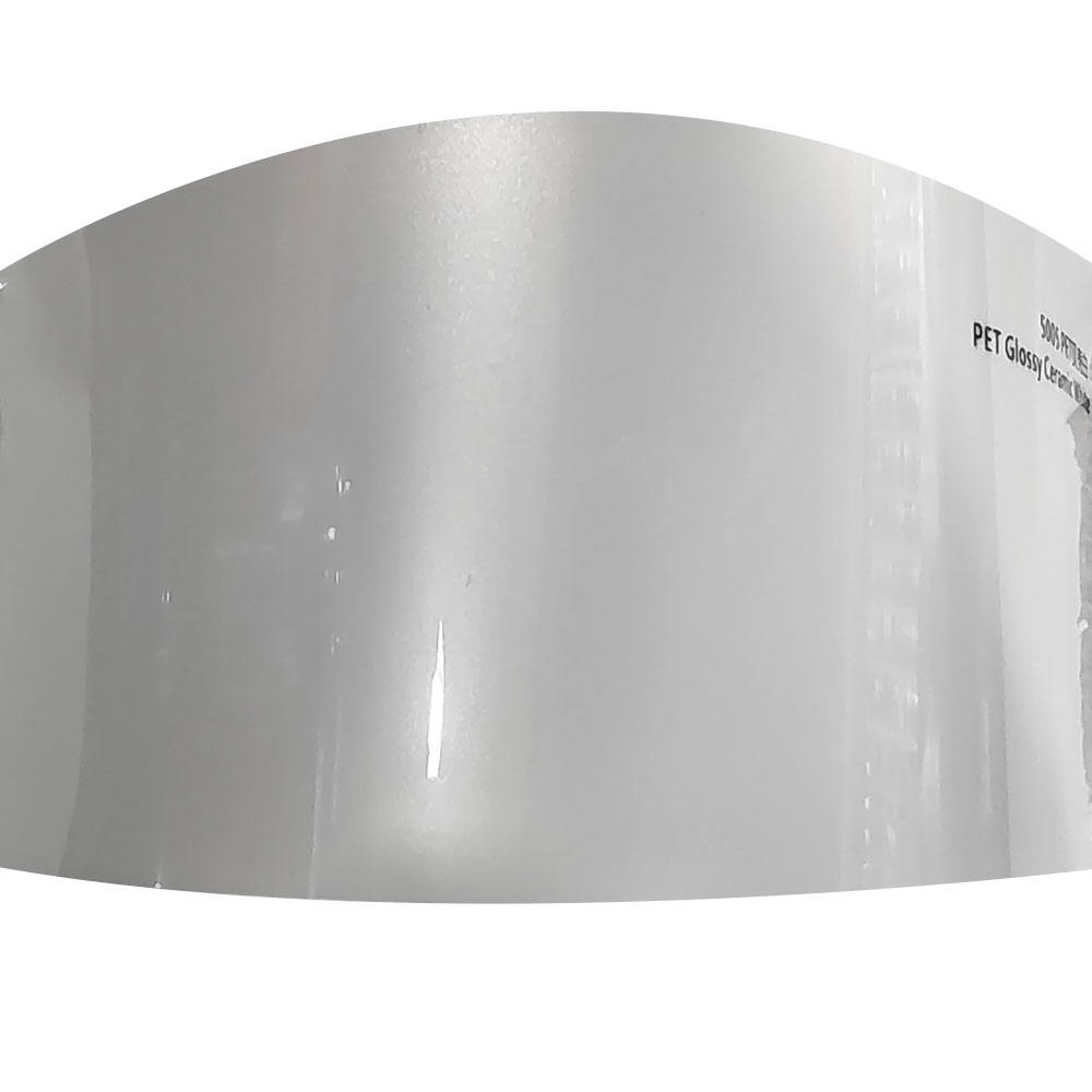 pet glossy ceramic white