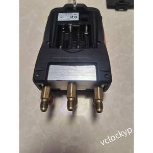 Ensemble de manomètres Testo 550 avec flexibles et colliers de serrage &amp;   Étui rigide 0563 1550 testé HVAC, d'occasion - Product Image 2