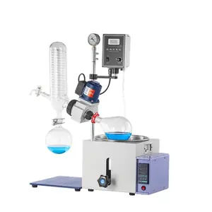 Lifting vacuum distillation vacuum purification crystallization condensation essential oil rotary evaporator