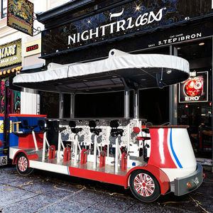 Vélo tandem électrique à pédale assistée, multifonction, pour la vente d'aliments et de boissons, pour le café et la bière, avec pédale - Product Image 3