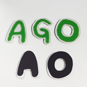 Aimant de réfrigérateur personnalisé en acrylique avec forme carrée en métal et plastique pour cadeau souvenir, avec votre propre logo, aimants en gros - Product Image 5