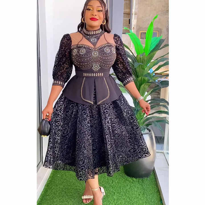 Plus Size African Party Dresses for Women New main image 1