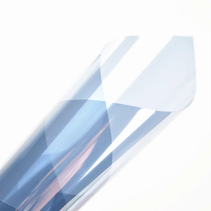 ฟิล์มป้องกันกระจกควบคุมความร้อนสำหรับตกแต่งหน้าต่างอาคาร5ปี15% สีเงิน VLT uvr 99% PET - Product Image 2