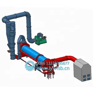 Organic Waste and Manure Rotary Dryer Drum/Drying Machine