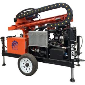 Plataforma de Perforación de Pozos de Agua BDM-320JG de Dos Ruedas, Remolcable, de 200 m, Eléctrica-Diésel - Product Image 6