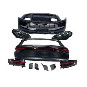 Kit de carrocería de alta calidad para <span class=keywords><strong>Porsche</strong></span> <span class=keywords><strong>Macan</strong></span> 95B Upgrade 95B.3 parachoques trasero delantero cubierta de maletero faros LED luz trasera tapa de maletero - Product Image 1