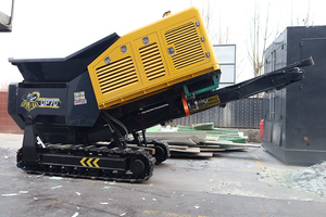 MONDE Compact Crusher Broyeur de pneus en caoutchouc Broyeur de pneus - Product Image 5