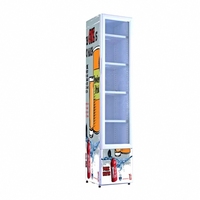 Mini Frigo 24 canettes pour boissons, refroidisseur de présentation avec porte vitrée, refroidisseur de boissons