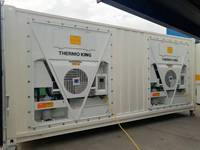 Conteneur frigorifique industriel pour congélation rapide, conteneur maritime réfrigéré pour produits congelés, conteneur frigorifique