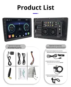 Autoradio BQCC 1Din 6.86'' con MP5, Carplay/Android Auto/Mirrorlink Wireless, Stereo BT, RDS, FM, USB, Lettore DVD Combo per Auto - Product Image 4