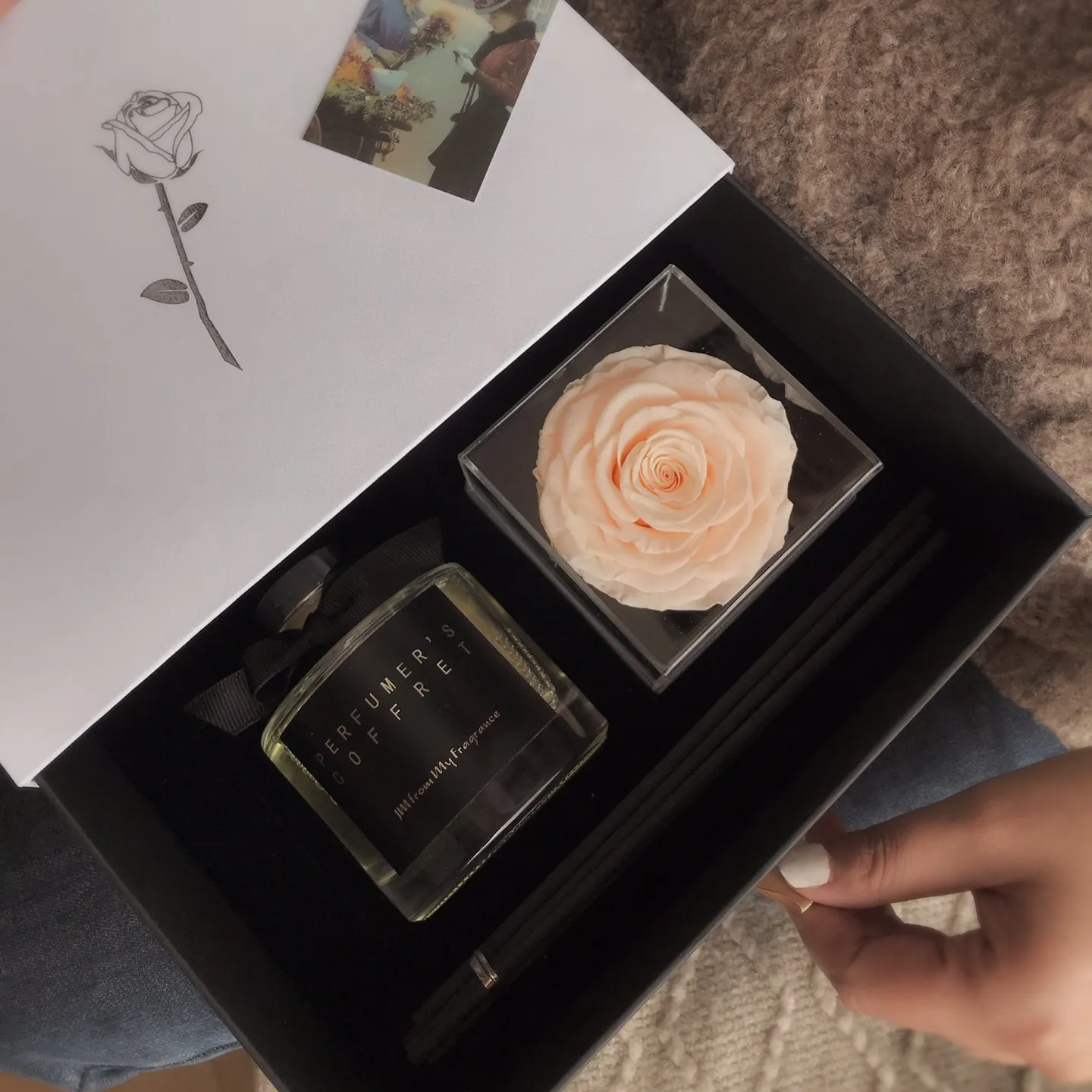 2021 years newest and popular preserved roses flower Aromatherapy immortal flower gift box
