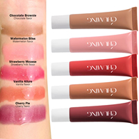 Gloss à lèvres personnalisé par un fournisseur de Guangzhou, formule liquide hydratante à base de minéraux, effet repulpant longue durée