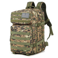 Sac à dos tactique pour voyager, sac à dos tactique en gros, sac à dos tactique à cadre, 45L, logo personnalisé