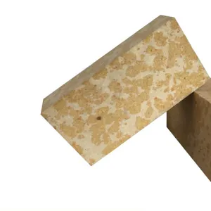 2023 New Style Bricks für Blast Semi Fused Block Silica Sand Schmelzofen Gebraucht Feuerfester Ziegel