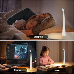 Lampe de table sans fil <span class=keywords><strong>rouge</strong></span> <span class=keywords><strong>blanc</strong></span> luminosité à 3 niveaux 3CCT petite lampe de bureau portable batterie rechargeable en métal pour une utilisation intérieure <span class=keywords><strong>et</strong></span> extérieure - Product Image 6