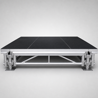 Plateforme de scène portable en aluminium KS101 et KS102 pour concerts, théâtres et événements