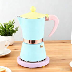<span class=keywords><strong>Cafetera</strong></span> <span class=keywords><strong>Eléctrica</strong></span> Moka para Cocina, <span class=keywords><strong>Cafetera</strong></span> <span class=keywords><strong>Italiana</strong></span>, Diseño Colorido para el Hogar - Product Image 6
