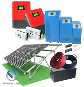 중국 공장 직접 판매 5000 와트 태양 광 오프 그리드 시스템 5kw 태양 전지 패널 가격 휴대용 태양 광 발전 시스템