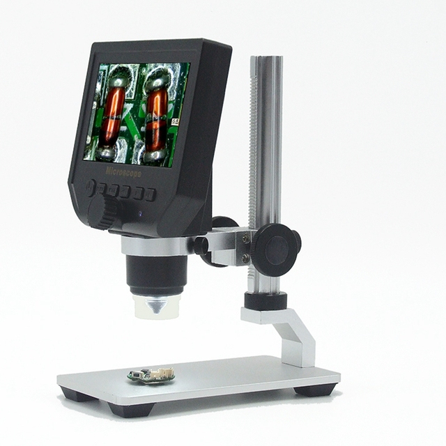1-600x Digital Electronic Microscope Portable 3.6MP VGA Microscopes 4.3"HD LCD Pcb Phone Repair Endoscope Magnifier Camera