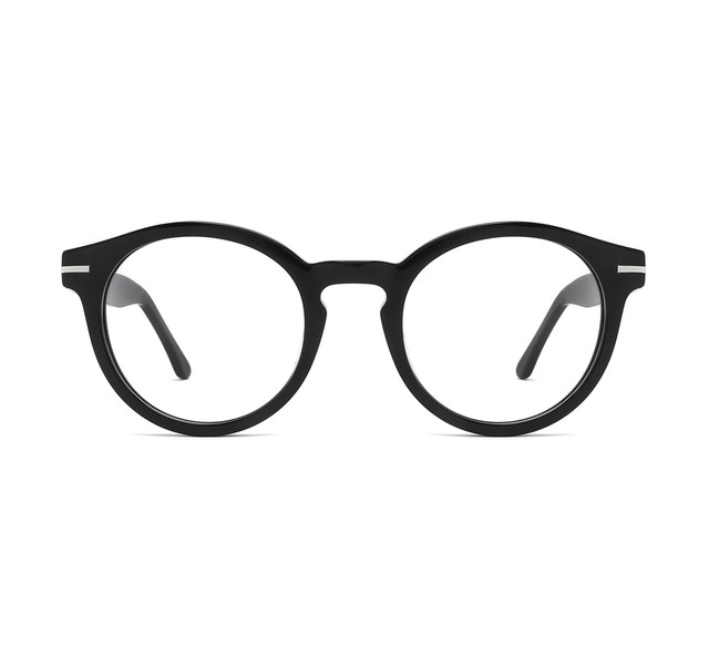 Customize Wholesale Hot Band Designer Acetate Round Eyewear Luxury Eyeglasses Designer Optical Glass Frames Eye for Women