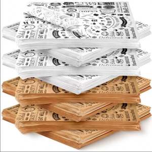 Papel Especial Antigrasa Impreso con Recubrimiento de PE de una Cara, Fabricado en China, para Alimentos de Charcutería y Envoltura de Papel Encerado - Product Image 6