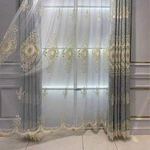 Rideaux Pour Salon Cortinas Para Sala Thêu Cửa Sổ Nhà Cổ Điển Màn Rèm Cửa Cho Phòng Ngủ Nhà Phòng Khách - Product Image 3