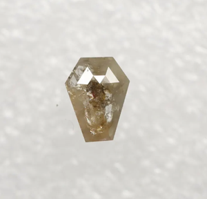 Diamant de haute qualité 1.41 carats naturel lâche rustique cercueil Rose coupe diamant pour bijoux diamant pour mariage - Product Image 5