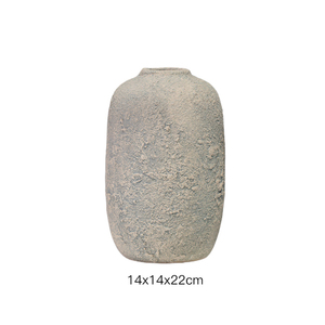 <span class=keywords><strong>Handmade</strong></span> gỉ Màu Cổ Gốm Chậu hoa cổ điển bình gốm cho vườn hoặc Tabletop trang trí - Product Image 5