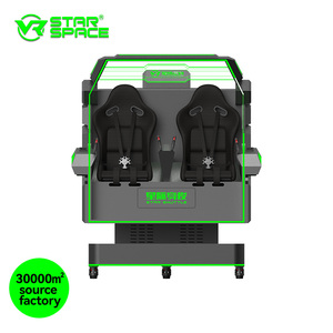 VR/<span class=keywords><strong>AR</strong></span>/MR thiết bị 9D VR <span class=keywords><strong>2</strong></span> chỗ 360 độ xoay mô phỏng thực tế ảo thiết bị VR trò chơi máy sao không gian VR - Product Image 2