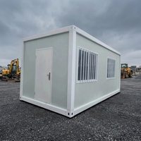 Maison conteneur préfabriquée détachable de 20 pieds, Tiny House, Maison modulaire, Abri conteneur, Maisons conteneurs pliantes, Logements mobiles