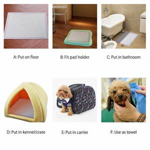 2026 Tapis d'apprentissage jetables ultra doux de haute qualité pour chiens, Tapis absorbants pour animaux de compagnie - Product Image 6
