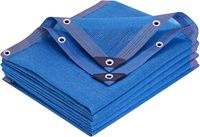 Blauw HDPE Anti-UV Ecologisch Duurzaam Zwaar Weefsel Zeil Zonwerend Net voor Tuin Schaduw Landbouw