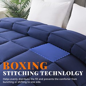 Duvet, <strong>Comforter</strong>, Quilt, Down Alternative <strong>Comforter</strong>, All Season Soft Quilted <strong>Bed</strong> <strong>Comforter</strong>, Duvet Insert with Corner Tabs - Product Image 3