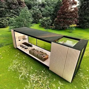 20ft 40ft 콘테이너 집을 조립하게 쉬운 CBMMART 현대 호화스러운 조립식 집 조립식 모듈 집