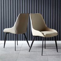 La Chine fournit des meubles de salon chaise Safari untiqe chaise de salle à manger en cuir synthétique PU de luxe pour salle à manger