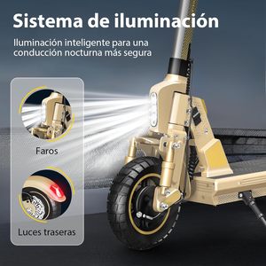 Trottinette électrique HONEYWHALE C1 pour adultes avec siège, moteur 980W, vitesse maximale 40 km/h, batterie 13Ah longue autonomie, trottinette écologique 980W - Product Image 4