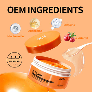 Patchs Hydrogel PDRN OEM <span class=keywords><strong>Anti</strong></span>-<span class=keywords><strong>Cernes</strong></span> Sous les Yeux à la Caféine, Niacinamide, Adénosine et Alpha Arbutine – 60 unités - Product Image 5