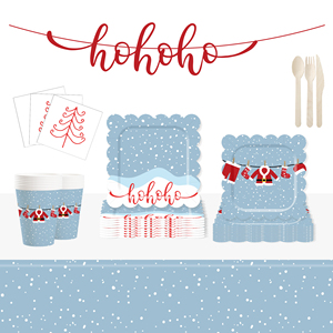 DAMAI - Vajilla Desechable de Papel para Fiestas de Navidad, Personalizada y de Venta Caliente, con Platos para Postre y Cena - Product Image 2
