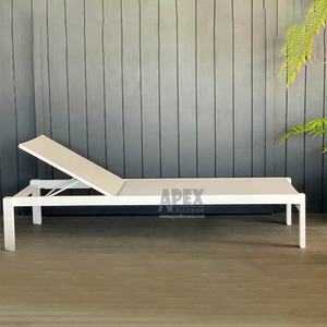 Patio piscine Chaise longue chaise <span class=keywords><strong>de</strong></span> jour chaise réglable piscine chaise longue en aluminium <span class=keywords><strong>lit</strong></span> <span class=keywords><strong>de</strong></span> repos extérieur piscine chaise longue - Product Image 2