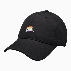 Gorra de Béisbol Minimalista con Bordado de Arcoíris para Mujer, Gorra de Algodón Suave, Estilo Casual, Ajustable, para Uso Diario y Actividades al Aire Libre - Product Image 3