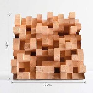 Panel Difusor Acústico de Madera Sólida para KTV, Difusión de Rango Completo, Absorción de Sonido, Difusor de Residuos Cuadráticos, Grabación Audiovisual - Product Image 5